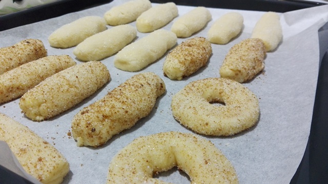 Biscotti pronti per la cottura