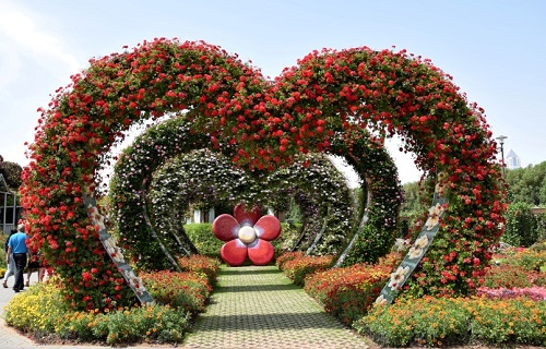 Dubai, cosa vedere e cosa fare - dune surfing - Journeydraft - Dubai Miracle Garden